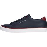 TOMMY HILFIGER TH HI VULC CORE LOW LEATHER Erkek Spor Ayakkabı, Desert Sky, 44