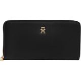 Tommy Hilfiger TH ICON LRG ZA Cüzdan Kadın BLACK Tek Beden