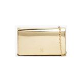 Tommy Hilfiger Th Icon Metalik Zincirli Kapaklı Kadın Gold Cüzdan AW0AW179590HS - OS