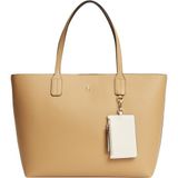 Tommy Hilfiger th icon tote Kadın Çanta classic khaki Tek Beden