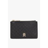 Tommy Hilfiger Th Kadın Icon Long Cc Holder Mono Siyah Kadın Kartlık