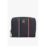 Tommy Hilfiger Th Kadın Icon Medium Za W/Flap Corp Lacivert Cüzdan