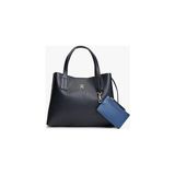 Tommy Hilfiger Th Kadın Icon Mini Satchel Çanta - Mavi