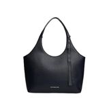 Tommy Hilfiger TH Logo Detaylı Tote Çanta, Standart, AW0AW18232, Gece Mavisi, Kadın