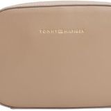 Tommy Hilfiger th logotape camera bag Kadın El Çantası Coastal Taupe Orta