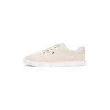 Tommy Hilfiger TH LOW PROFILE VULC CANVAS Kadın Spor Ayakkabı, Classic Beige, 38