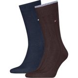 Tommy Hilfiger Th Men Sock 2p Struc Erkek Kahverengi Çorap - S701236317 - 43