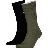 Tommy Hilfiger Th Men Sock 2p Struc Erkek Yeşil Çorap - S701236317 - 43