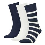 Tommy Hilfiger Th Men Sock 3P Gıftb Erkek Lacivert Çorap - S701235377