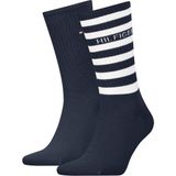 Tommy Hilfiger Th Men Sport Sock 2p Breton Strı Erkek Mavi Çorap - S701236735 - 43