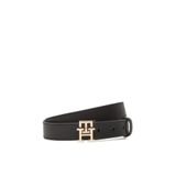 Tommy Hilfiger Th Modern 2.5 Kadın Kemer, Siyah, 85 Cm