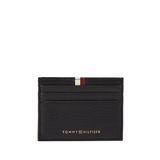 Tommy Hilfiger TH PREMIUM LEATHER CC HOLDER 7,6x10,3x1 cm Siyah Erkek Kartlık