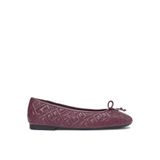 Tommy Hilfiger Th Quilted Ballerina Babet, 36, FW0FW09264XI8, Bordo, Kadın