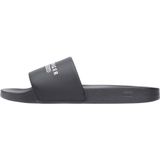Tommy Hilfiger TH Raised Pool Slide Terlik, 40, FM0FM05761, Siyah