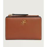 Tommy Hilfiger Th Scrıpt Leather Bıfold Kadın Kahverengi Cüzdan - Aw0aw18490