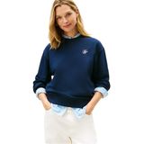 Tommy Hilfiger Th Script Reg Terry Swtshrt Ww0ww49418 Kazak sweatshirt Kadın