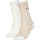 Tommy Hilfiger Th Women Sock 2p Faı Kadın Kahverengi Çorap - S701236502 - 39