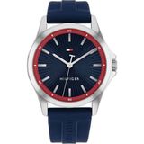 Tommy Hilfiger TH1710738 Erkek Kol Saati Pilli Quartz 3 ATM Suya Dayanıklı Lacivert Silikon Kordon