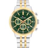 Tommy Hilfiger TH1710754 Erkek Kol Saati - Altın - Metalik Gri
