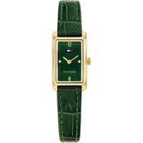 Tommy Hilfiger TH1782850 Kadın Kol Saati Pilli (Quartz) 3 ATM Suya Dayanıklı Altın Kasa ve Yeşil Deri Kordon