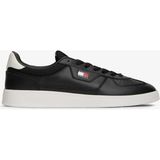 Tommy Hilfiger The Greenwich Edge Leather Erkek Siyah Spor Ayakkabı.bds