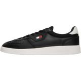 Tommy Hilfiger THE GREENWICH EDGE LEATHER Erkek Spor Ayakkabı Black 43