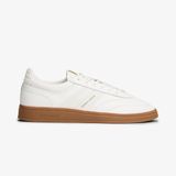 Tommy Hilfiger The Greenwich Edge Leather Kadın Spor Ayakkabı, Ecru, 37