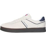 Tommy Hilfiger The Greenwich Leather Erkek Sneaker, Bej, 42 Beden