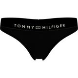 Tommy Hilfiger Thong Külot - Şık Ve Konforlu Tasarım, XL, UW0UW05510, Siyah, kadın