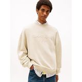 Tommy Hilfiger TJM 90s New Classics Bisiklet Yaka Sweatshirt, M, DM0DM22363, Kum Rengi, erkek