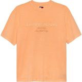 Tommy Hilfiger Tjm 90S New Classıcs Ss Tee Erkek Turuncu T-Shirt - DM0DM22545 - XL