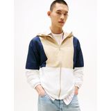 Tommy Hilfiger TJM CHICAGO WINDBREAKER EXT Erkek Ceket, Ecru/Multi, L