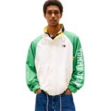 Tommy Hilfiger tjm clr blck jacket Erkek Ceket Ancient White/Coastal Green XL