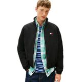 TOMMY HILFIGER TJM COTTON TWILL PADDED JACKET Erkek Ceket, Black, S