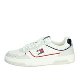 Tommy Hilfiger TJM Cupsole Elevated Sneaker Ayakkabı, 44, EM0EM01585, Rwb, Erkek