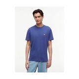 Tommy Hilfiger Tjm Erkek Regular Badge T-Shirt - 2XL - Mavi
