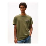 Tommy Hilfiger TJM Erkek Regular Dollar Stack S/S T-Shirt