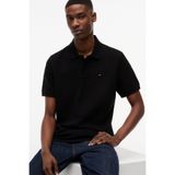 Tommy Hilfiger Tjm Erkek Regular Ess Siyah Polo Yaka T-Shirt