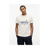 Tommy Hilfiger Tjm Erkek Regular Sailboat S/s T-Shirt - Bej
