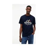 Tommy Hilfiger Tjm Erkek Regular Sailboat S/s T-Shirt - Mavi