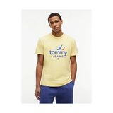 Tommy Hilfiger Tjm Erkek Regular Sailboat S/s T-Shirt - Sarı