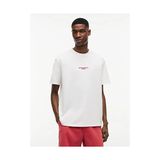 Tommy Hilfiger Tjm Erkek Relaxed Sailboat S/s T-Shirt - Beyaz - XL