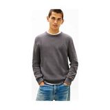 Tommy Hilfiger Tjm Erkek Slim Essential Kazak - Gri - XL