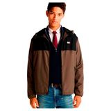 Tommy Hilfiger tjm fleece lined chicago jacket Erkek Ceket Fatigue Green/Black M