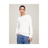 Tommy Hilfiger Tjm Original Rib Erkek Uzun Kollu T-Shirt - XS - Beyaz