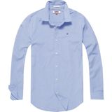 Tommy Hilfiger Tjm Original Stretch Shirt Erkek Gömlek - XL - Açık Mavi