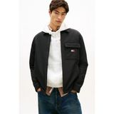Tommy Hilfiger Tjm Padded Tech Cord Erkek Overshirt Mont DM0DM22018 - XL - Siyah