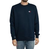 Tommy Hilfiger tjm reg badge crew ext Erkek Sweatshirt Dark Night Navy M