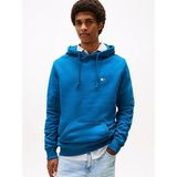Tommy Hilfiger Tjm Reg Badge Hoodıe Ext Erkek Mavi Kazak - DM0DM20258