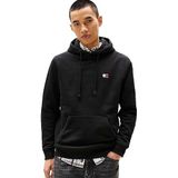 Tommy Hilfiger tjm reg badge hoodie ext Erkek Sweatshirt Coastal Taupe Tonal S